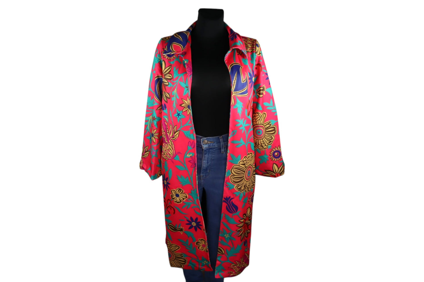 Růžový lehký kabát