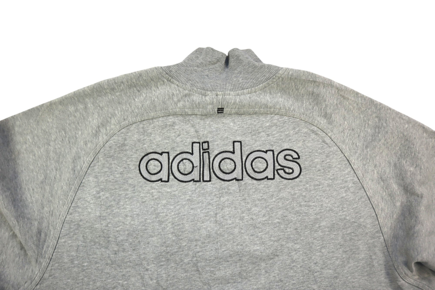 Šedá mikina se zipem