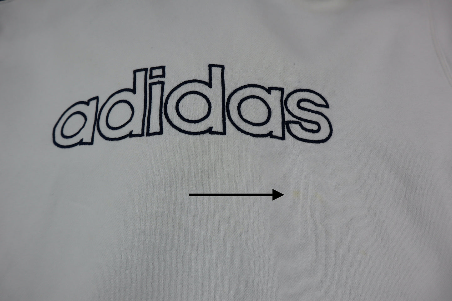 Bílá mikina s kapucí