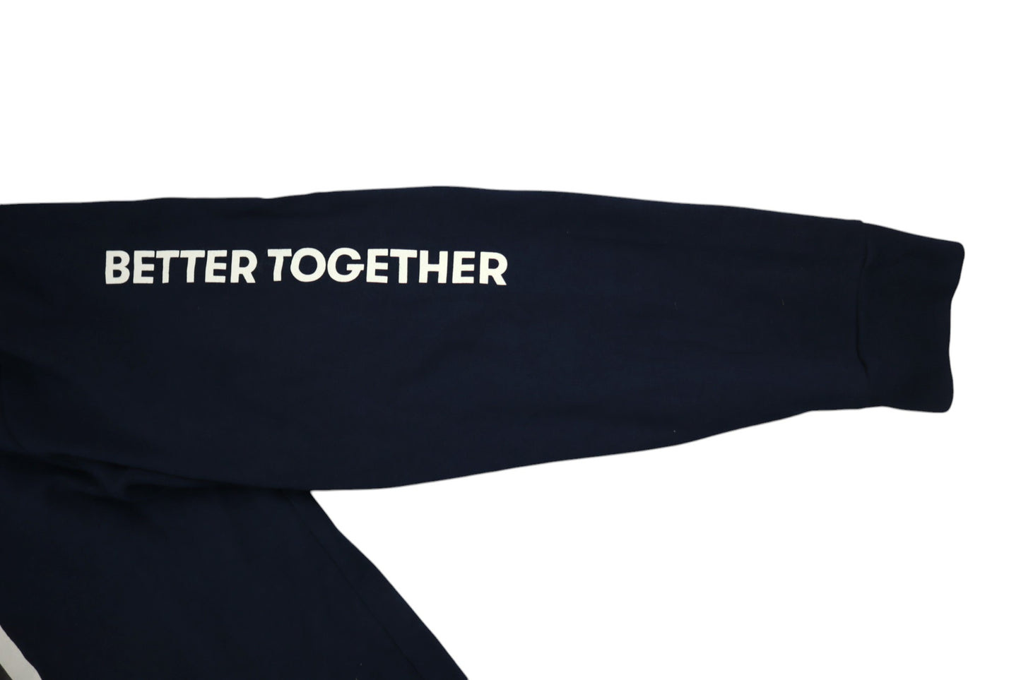 Tenká modrá mikina