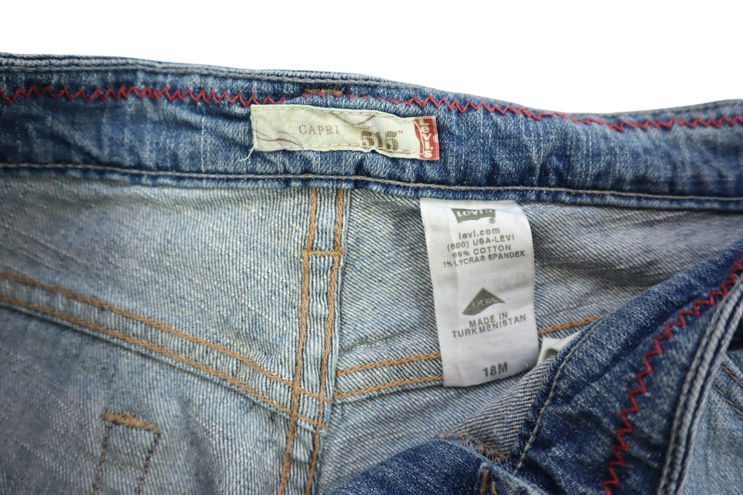 Džínové kraťasy 515