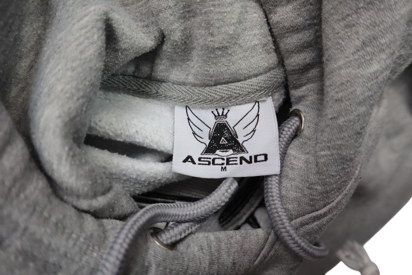 Šedá bavlněná mikina