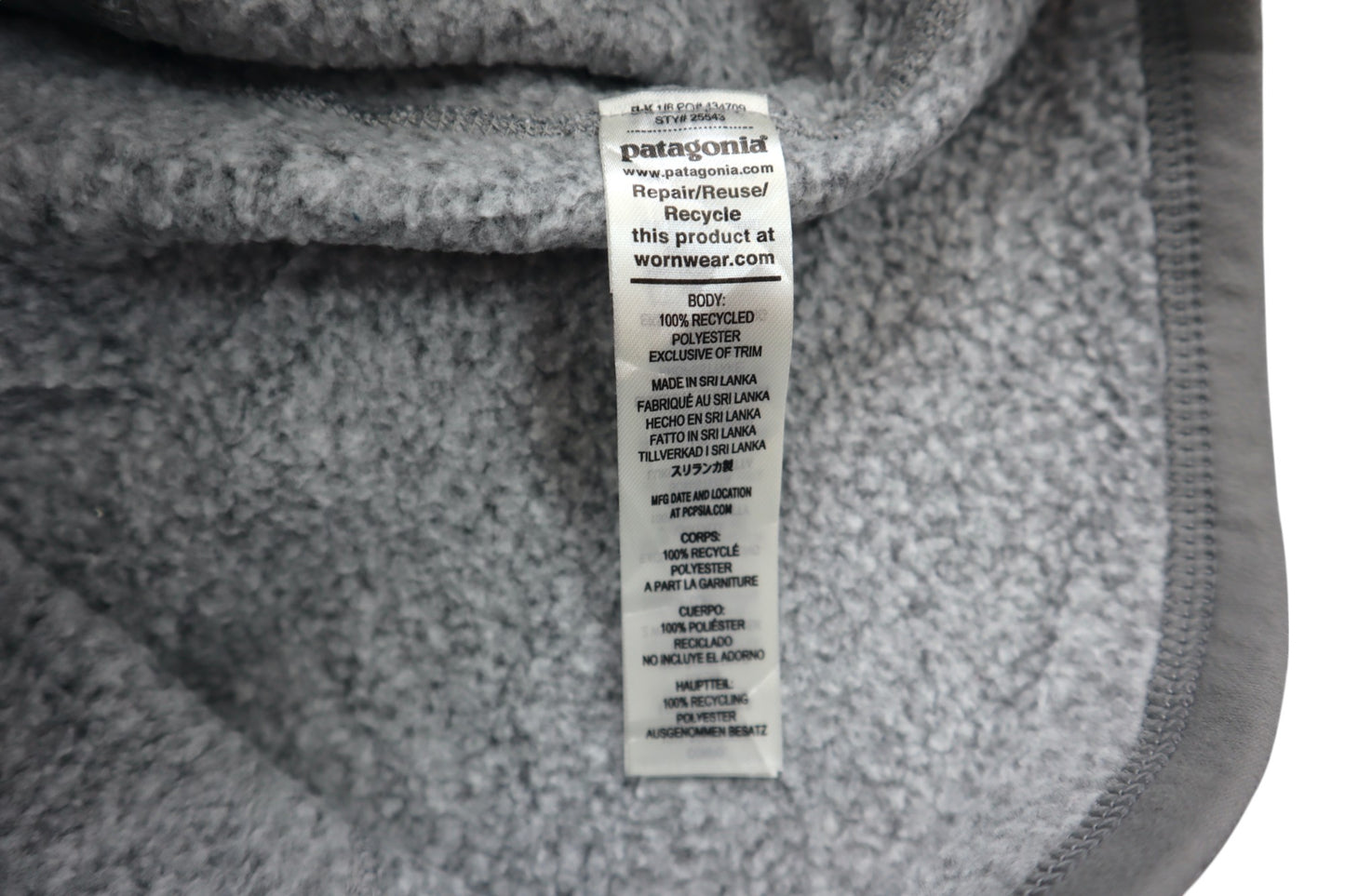 Světle šedá mikina