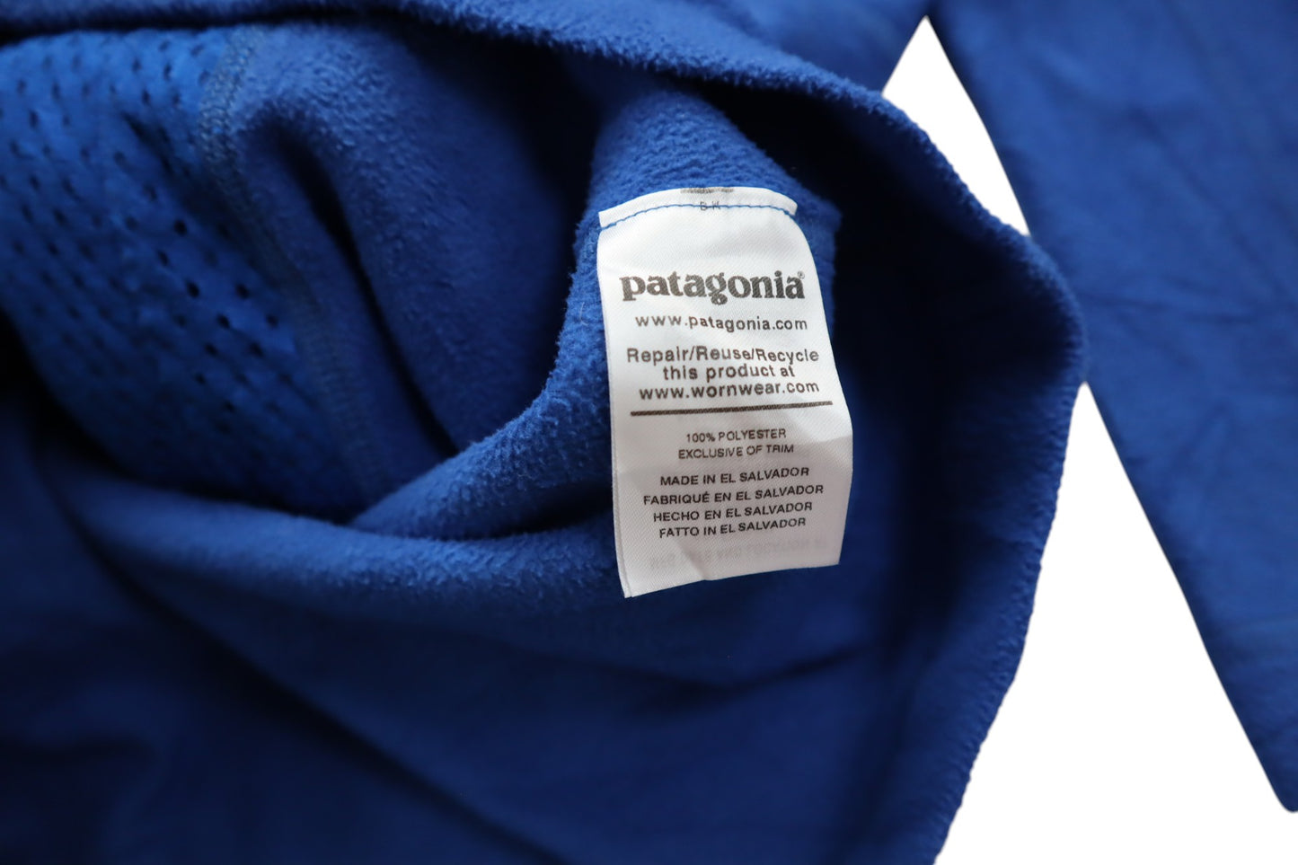 Modrá mikina na zip