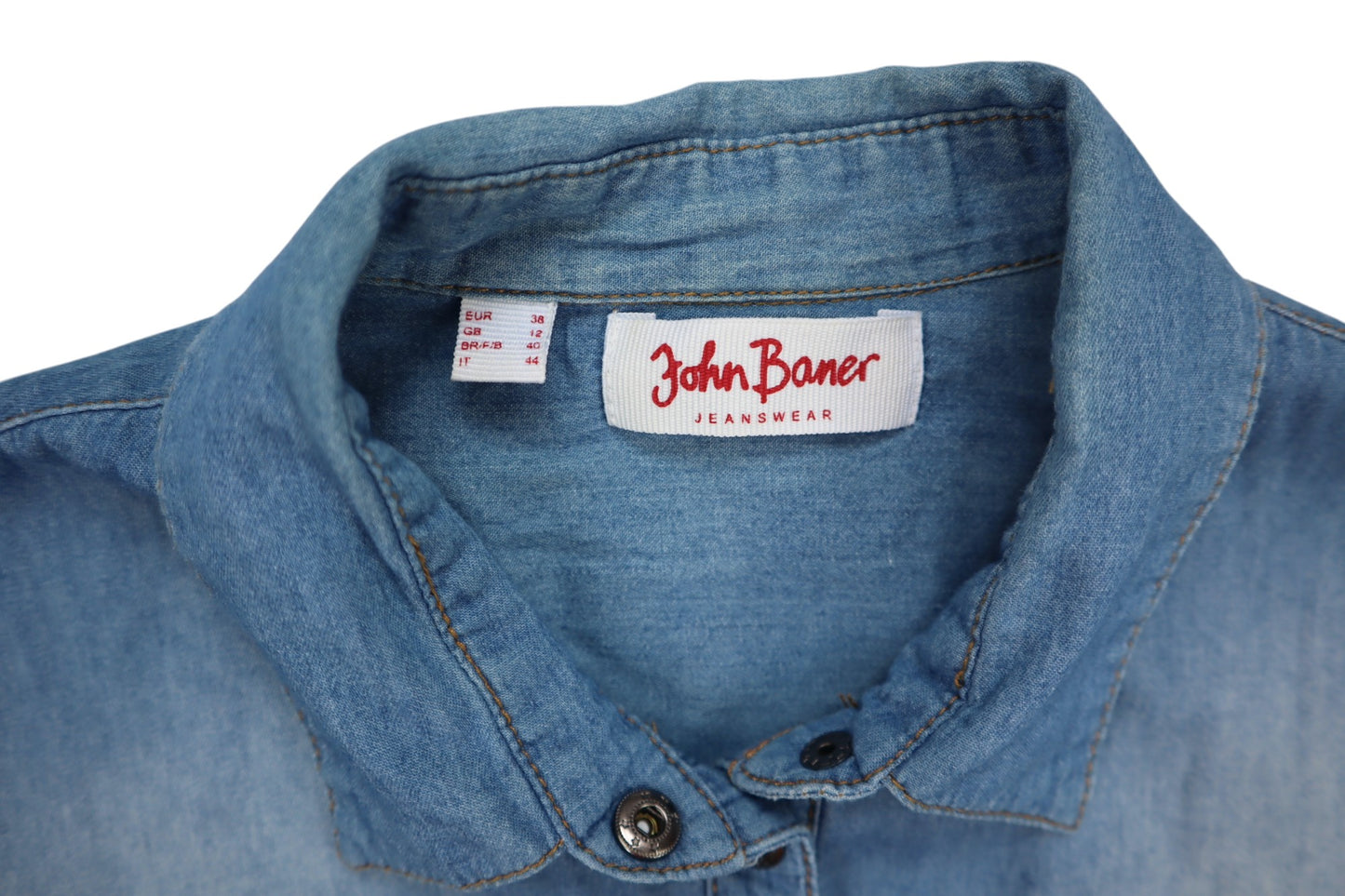 Tenká džínová košile