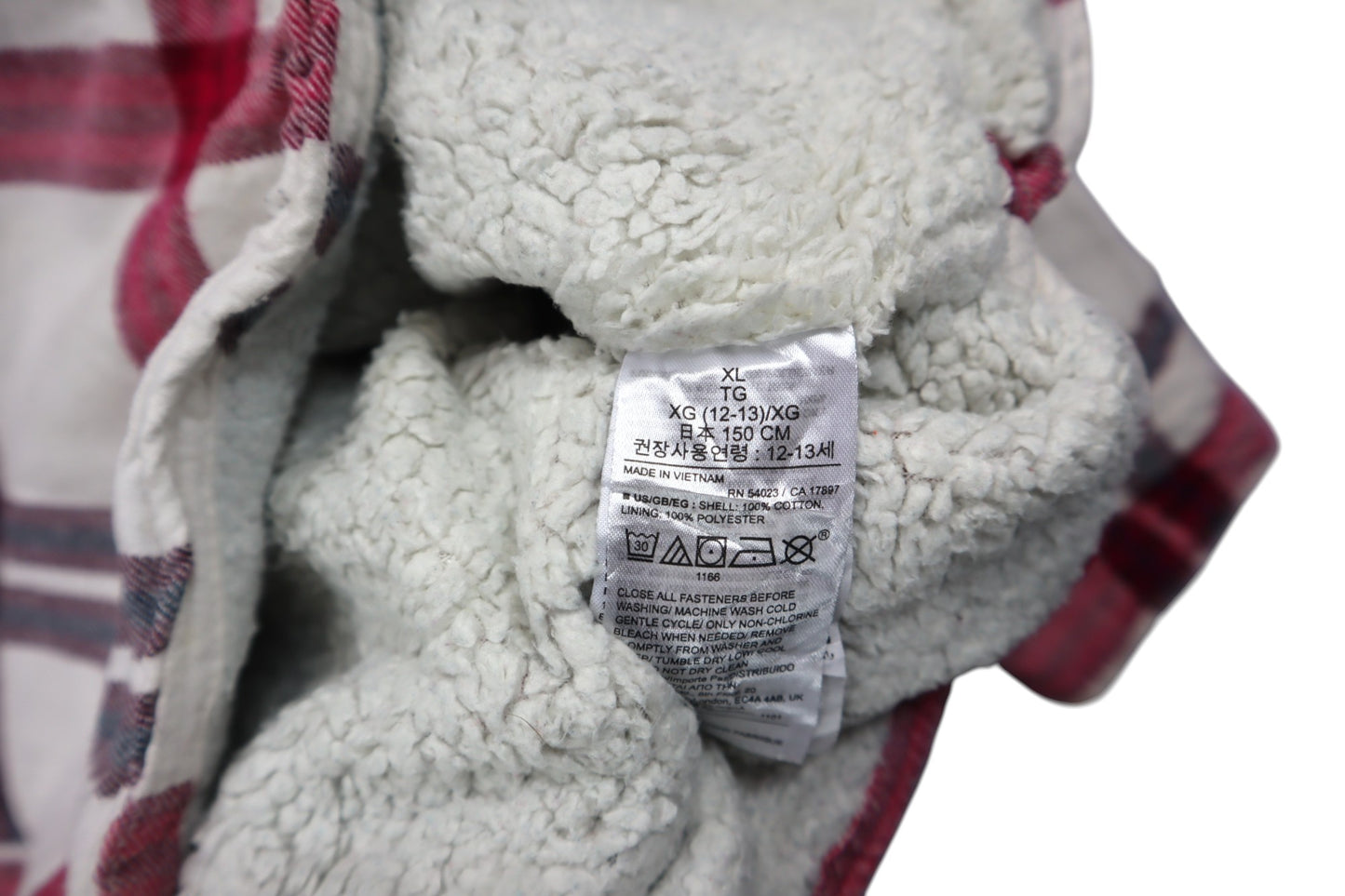 Malinově růžová kostkovaná