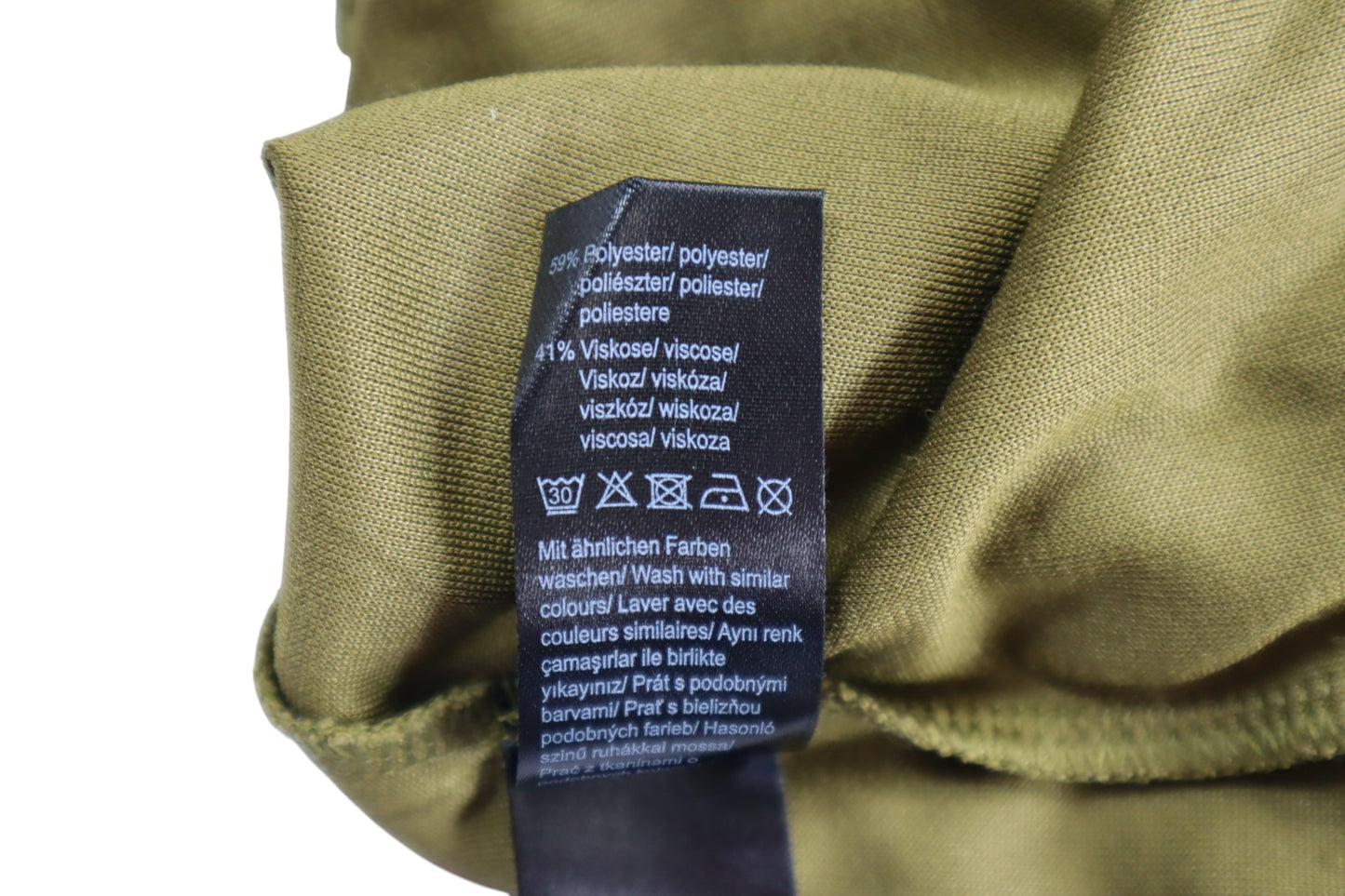 Zeleno-hnědé tričko