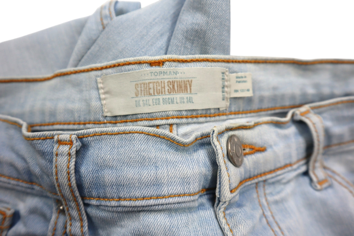Potrhané stretch skinny džíny