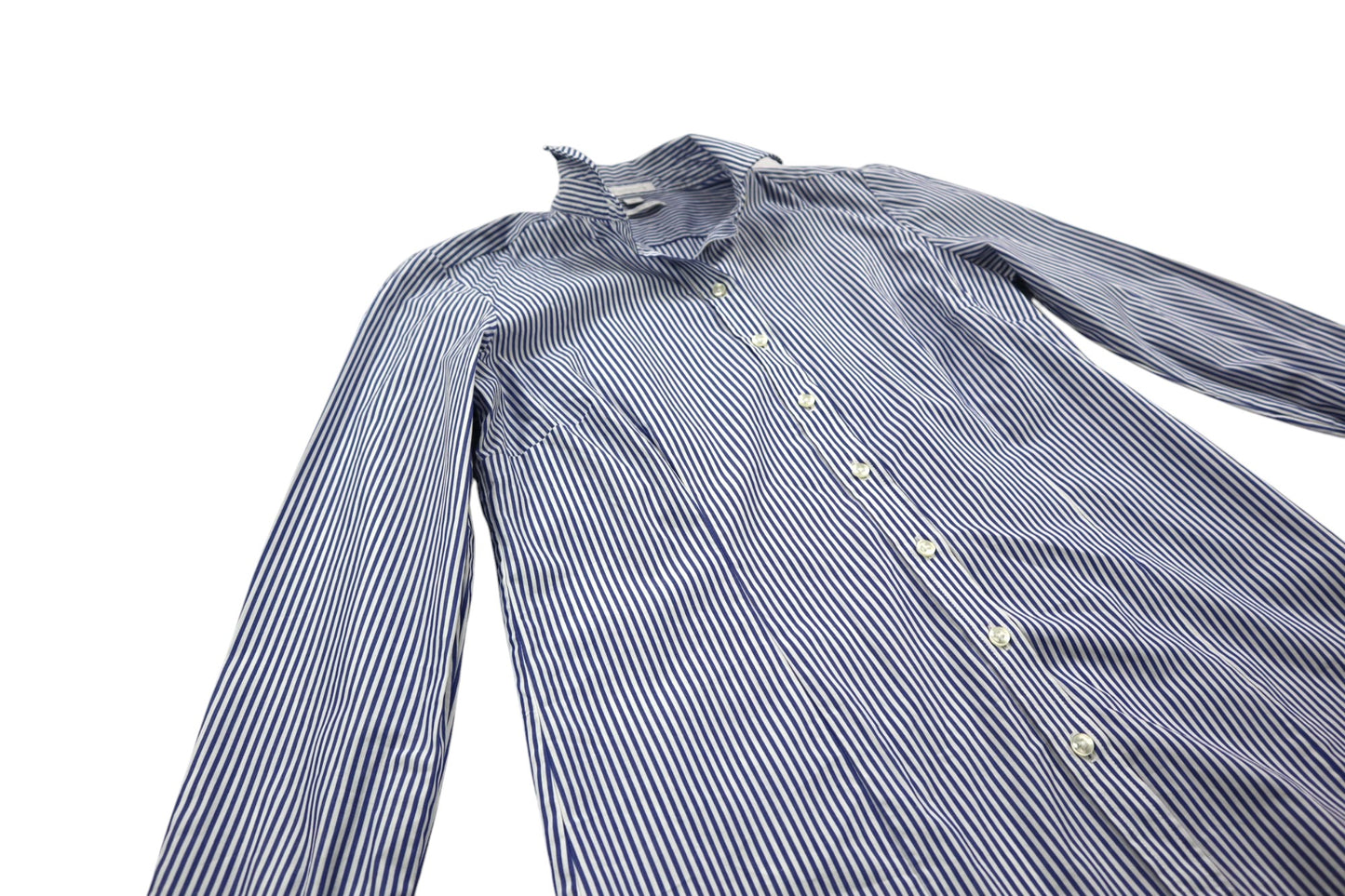 Modrá proužkovaná košile