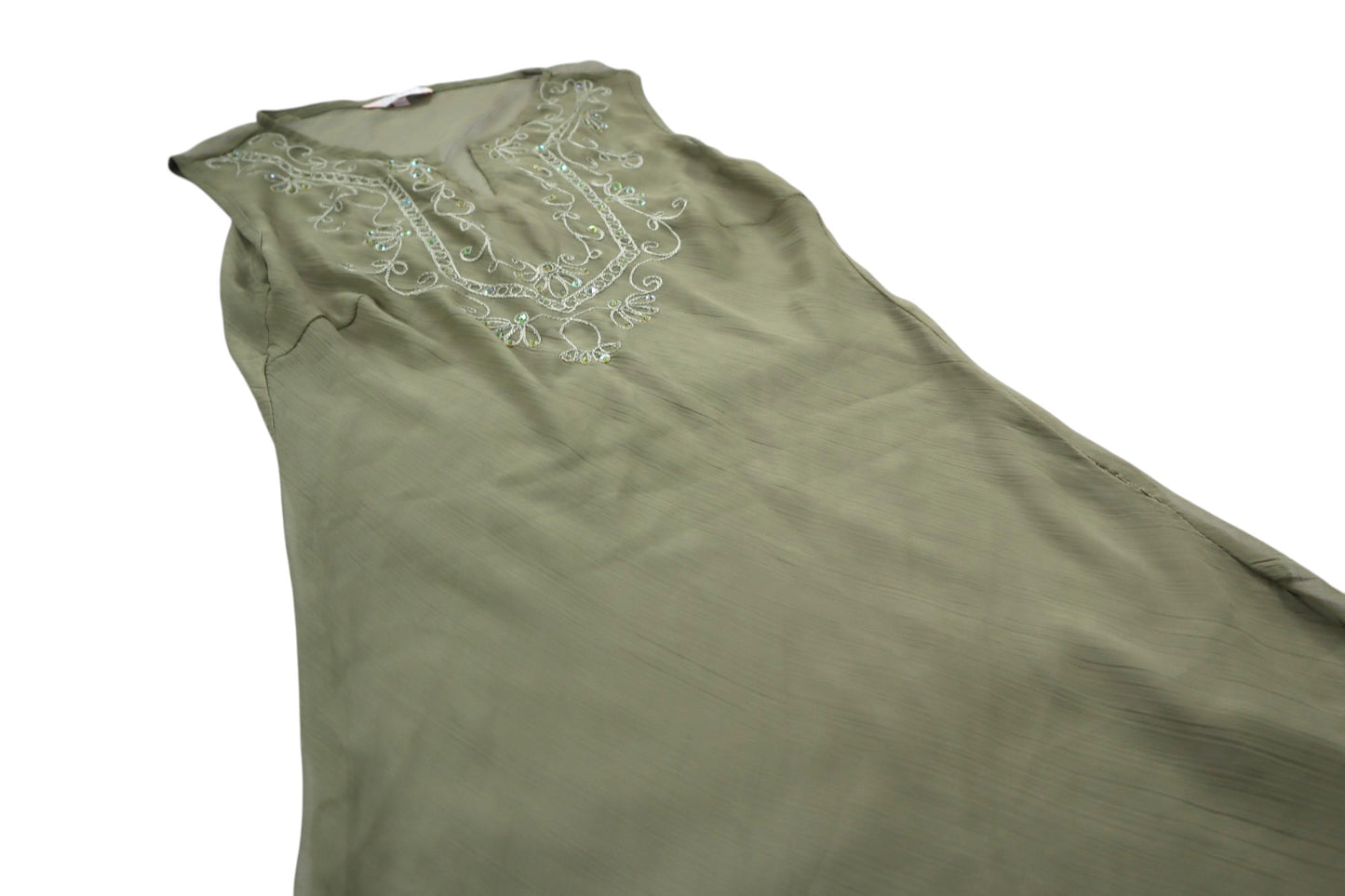 Průsvitné dlouhé tílko