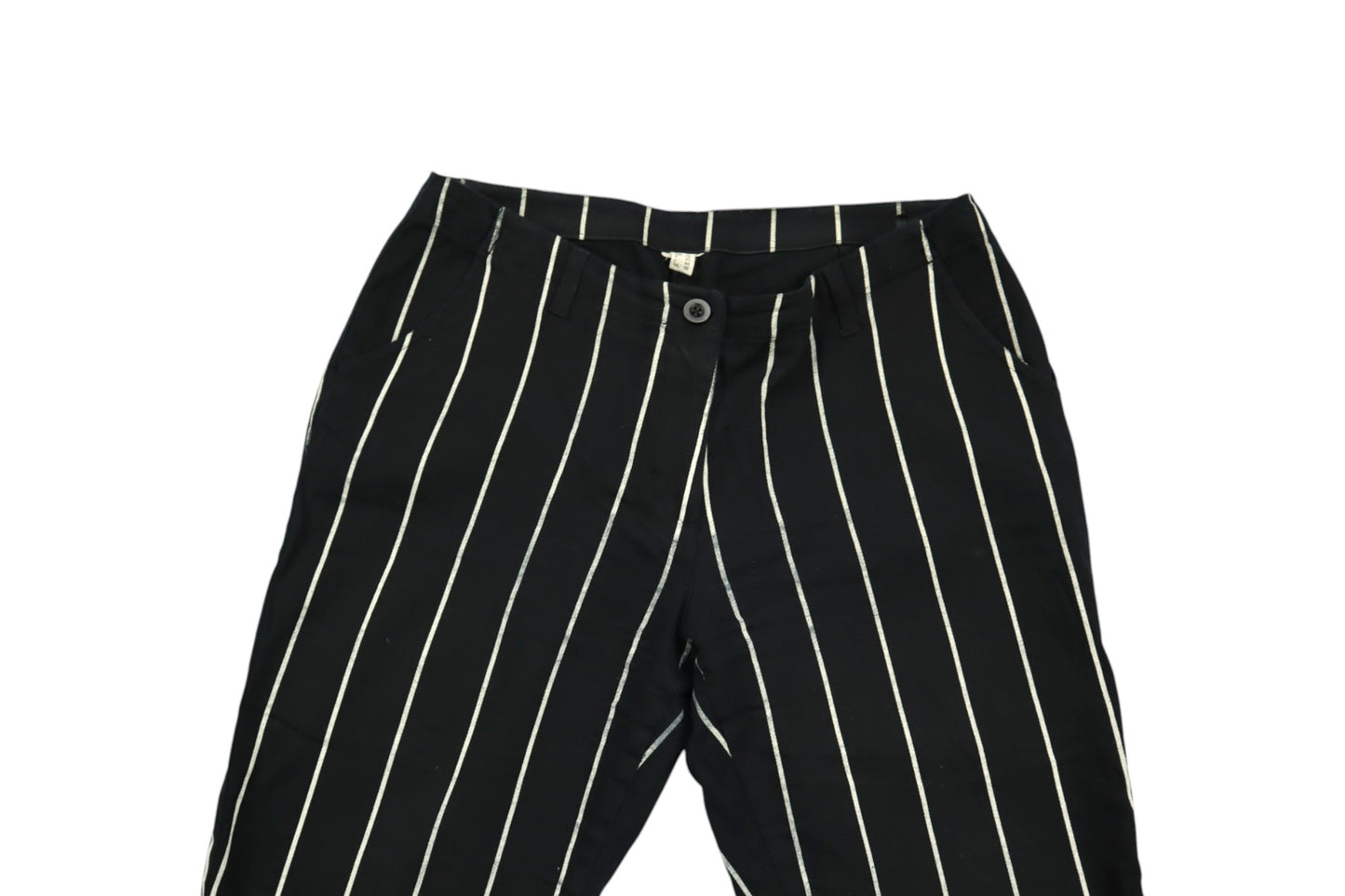 Pruhované kalhoty pod kolena