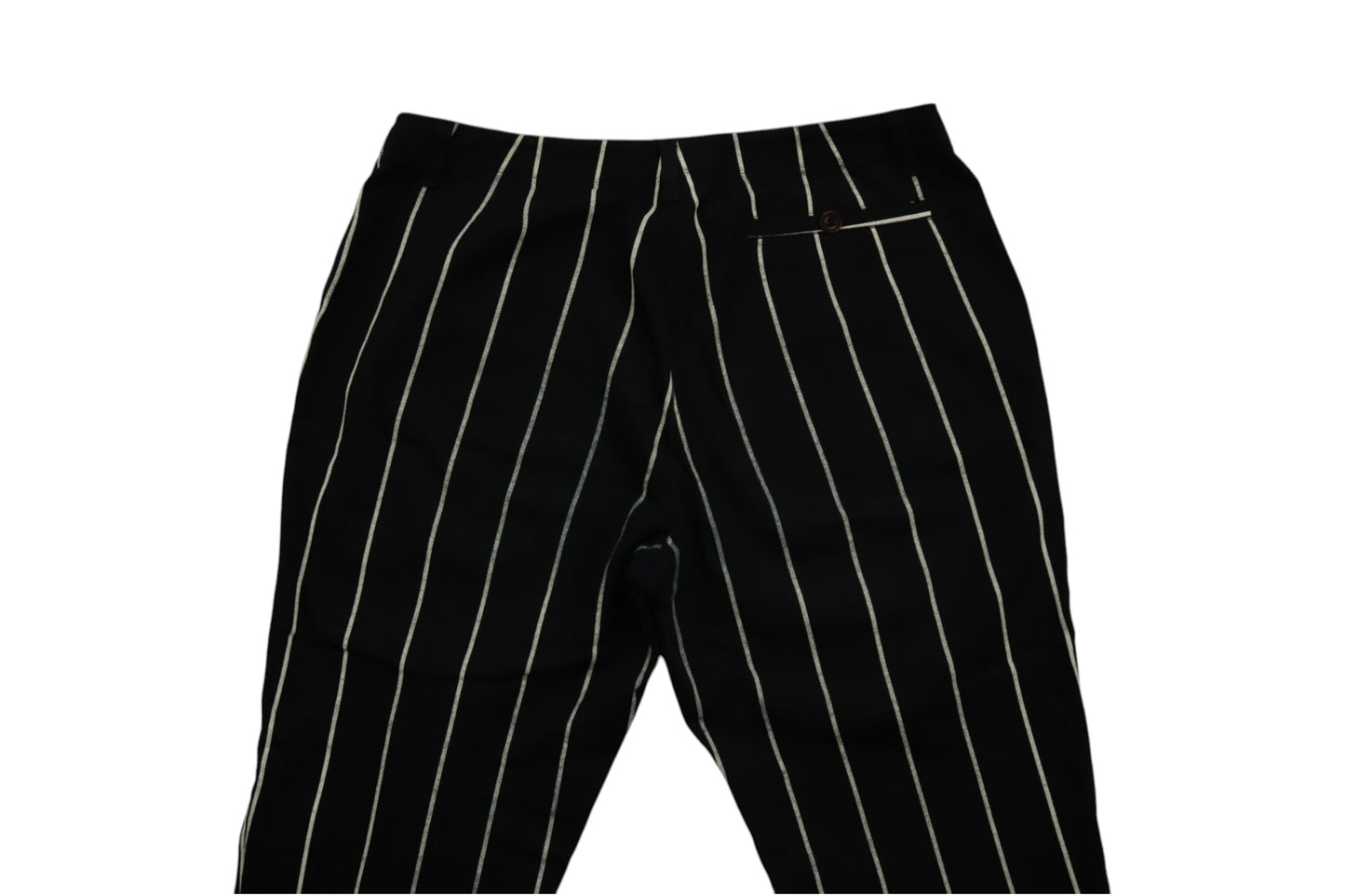 Pruhované kalhoty pod kolena