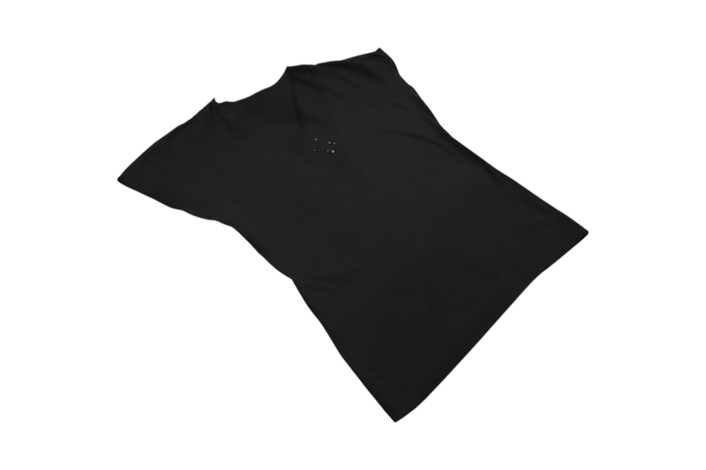 Černá halenka do V