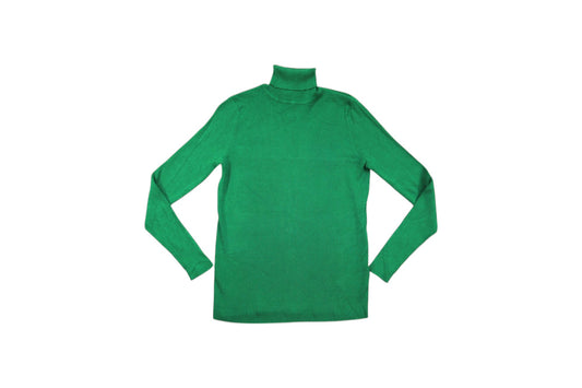 Zelený přiléhavý rolák