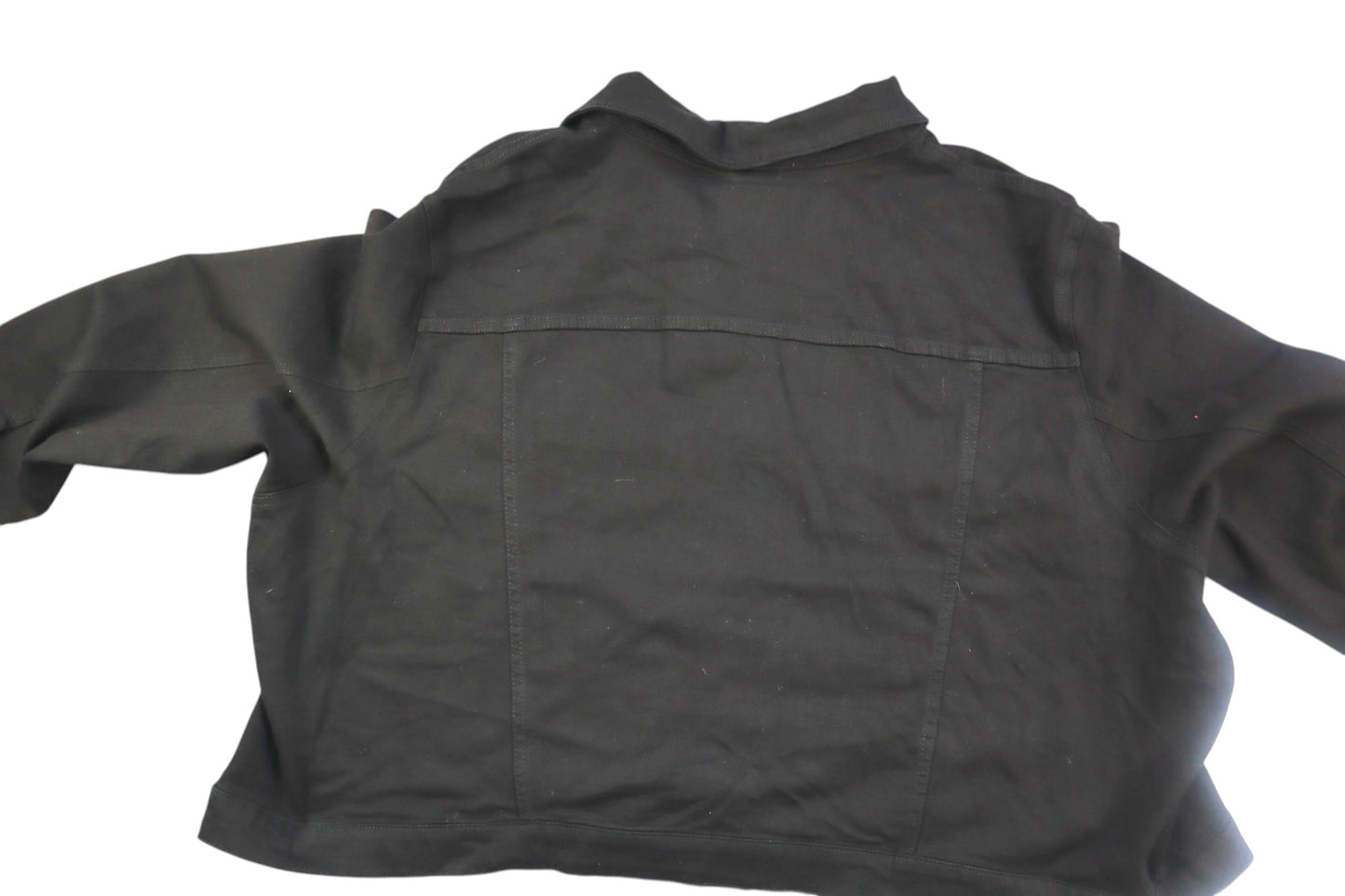 Černá džínová bunda