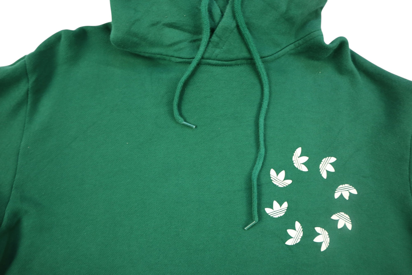 Zelená mikina s kapucí