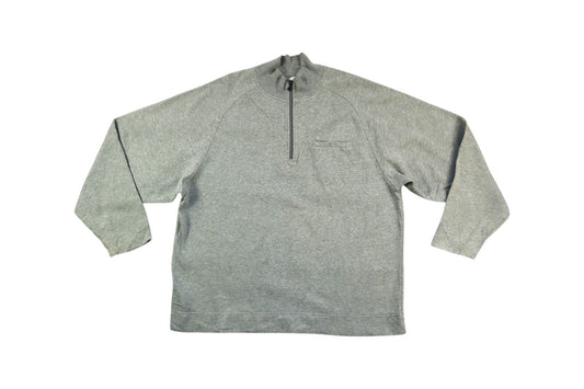 Šedá mikina se zipem