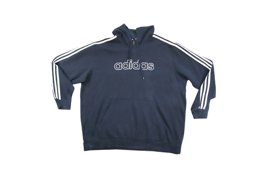 Modrá mikina s kapucí