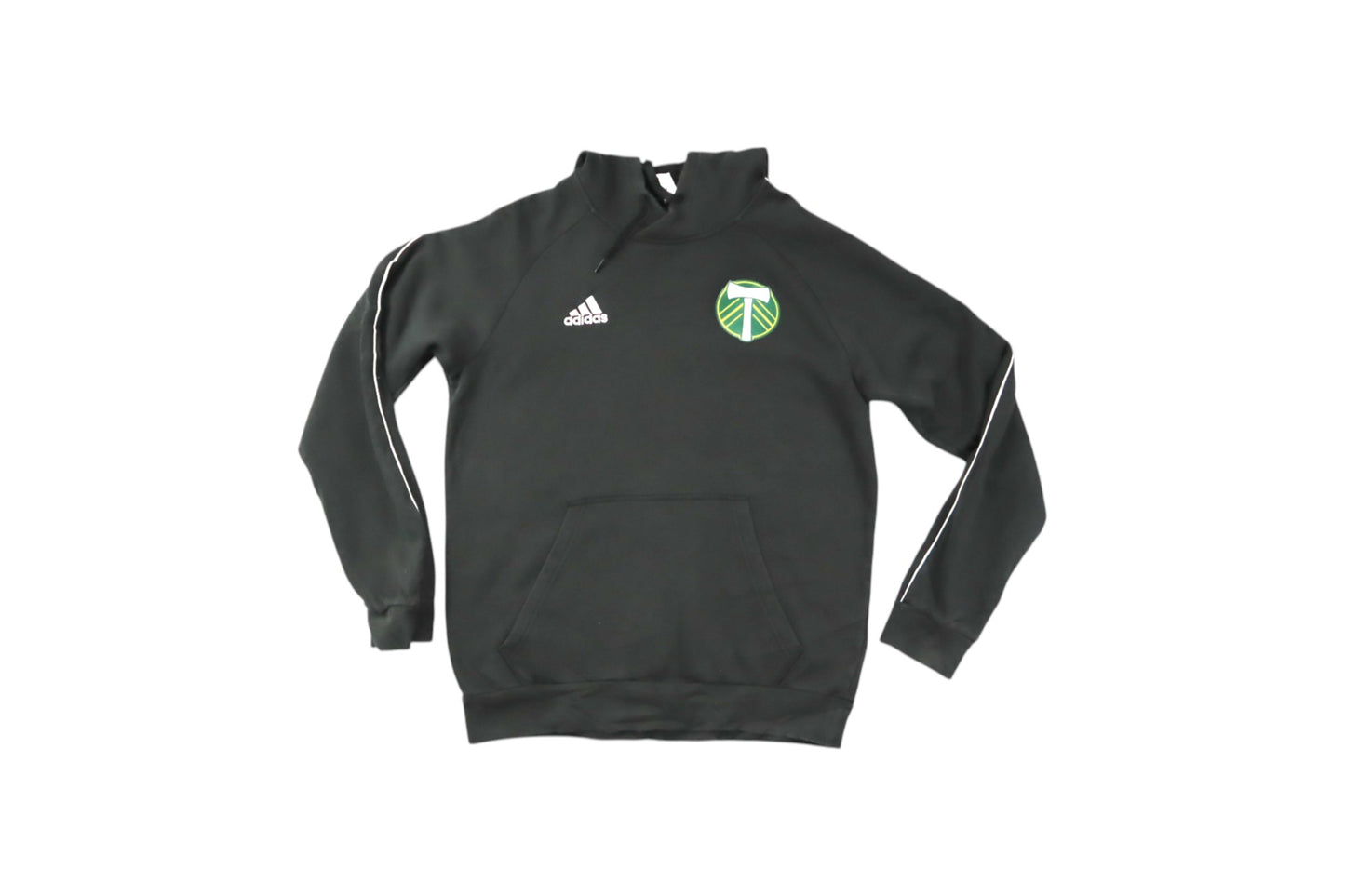 Tmavá mikina s kapucí