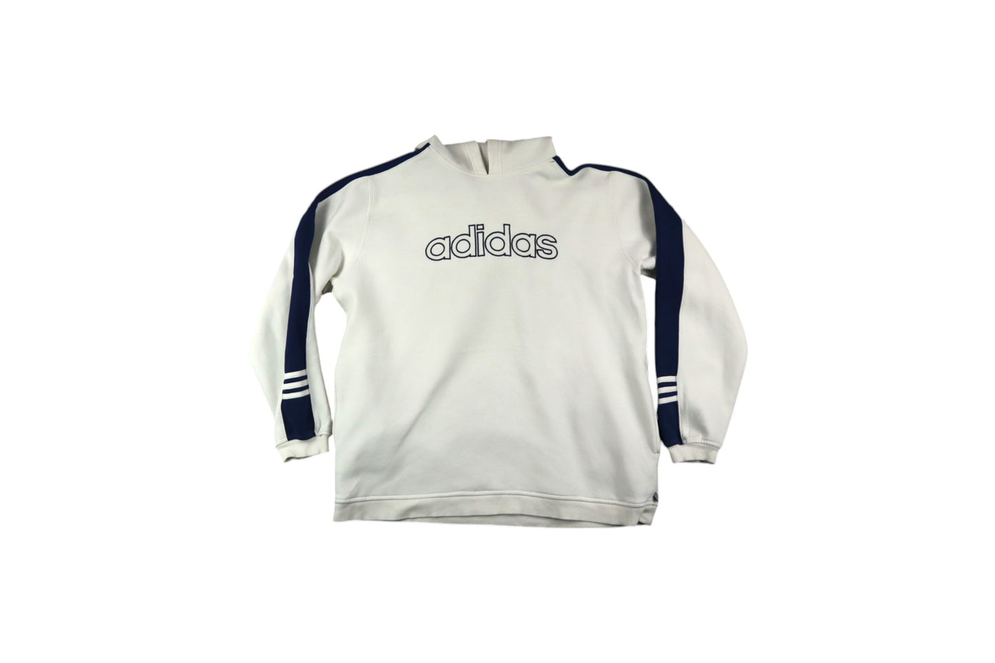 Bílá mikina s kapucí