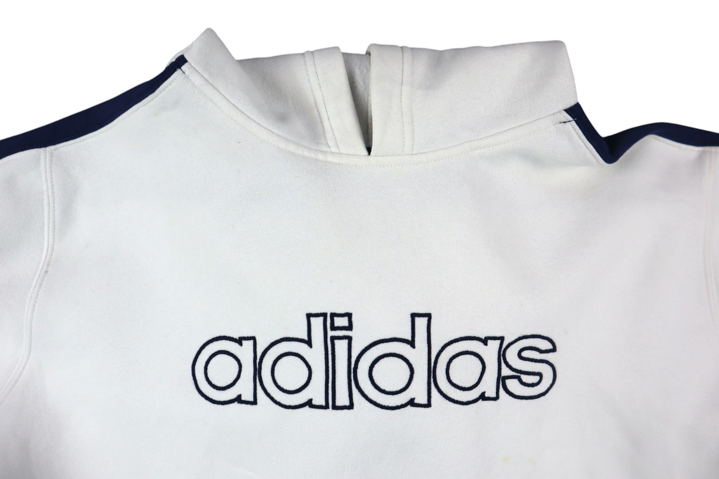 Bílá mikina s kapucí