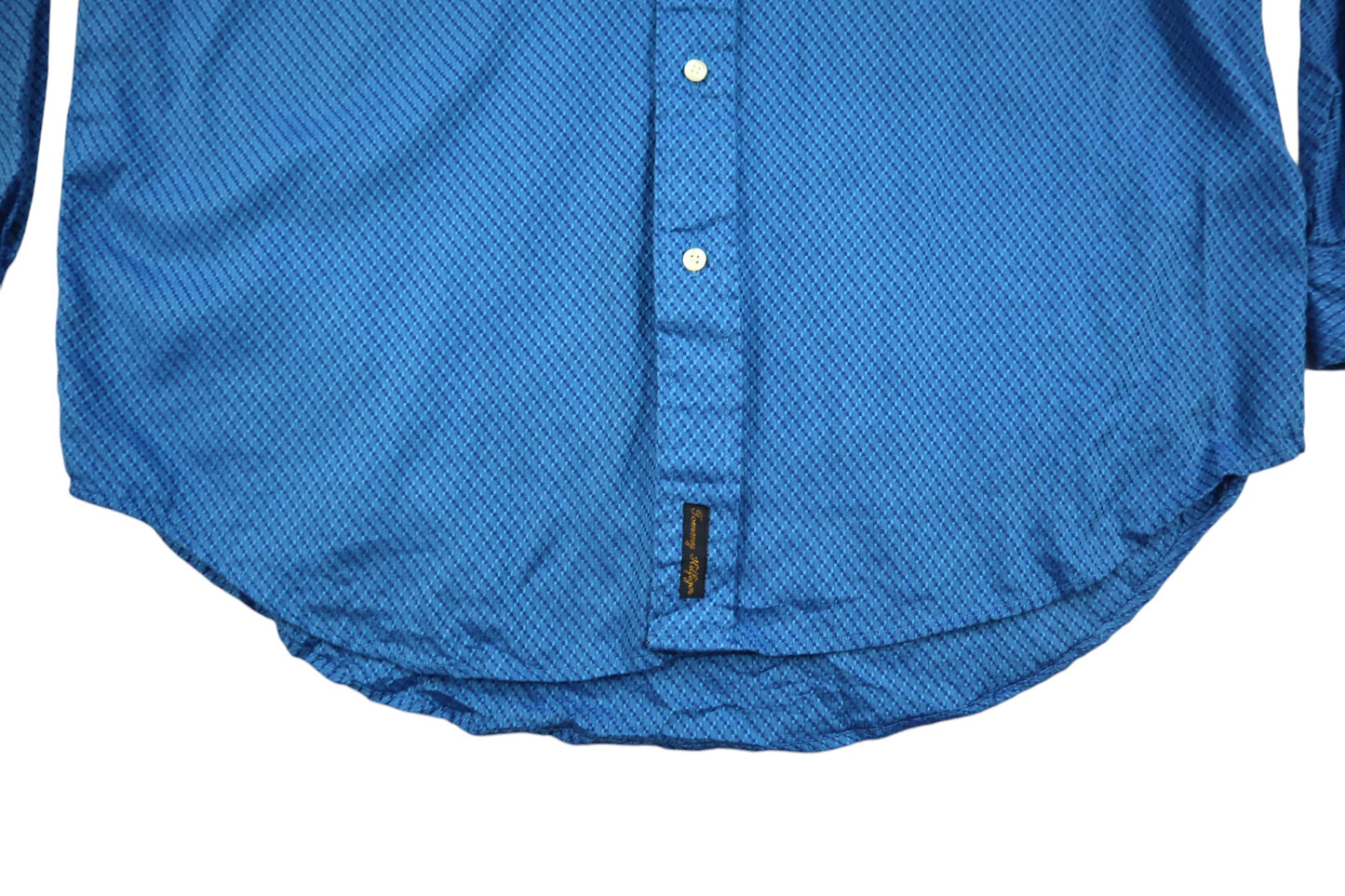 Modrá košile s jemným vzorem