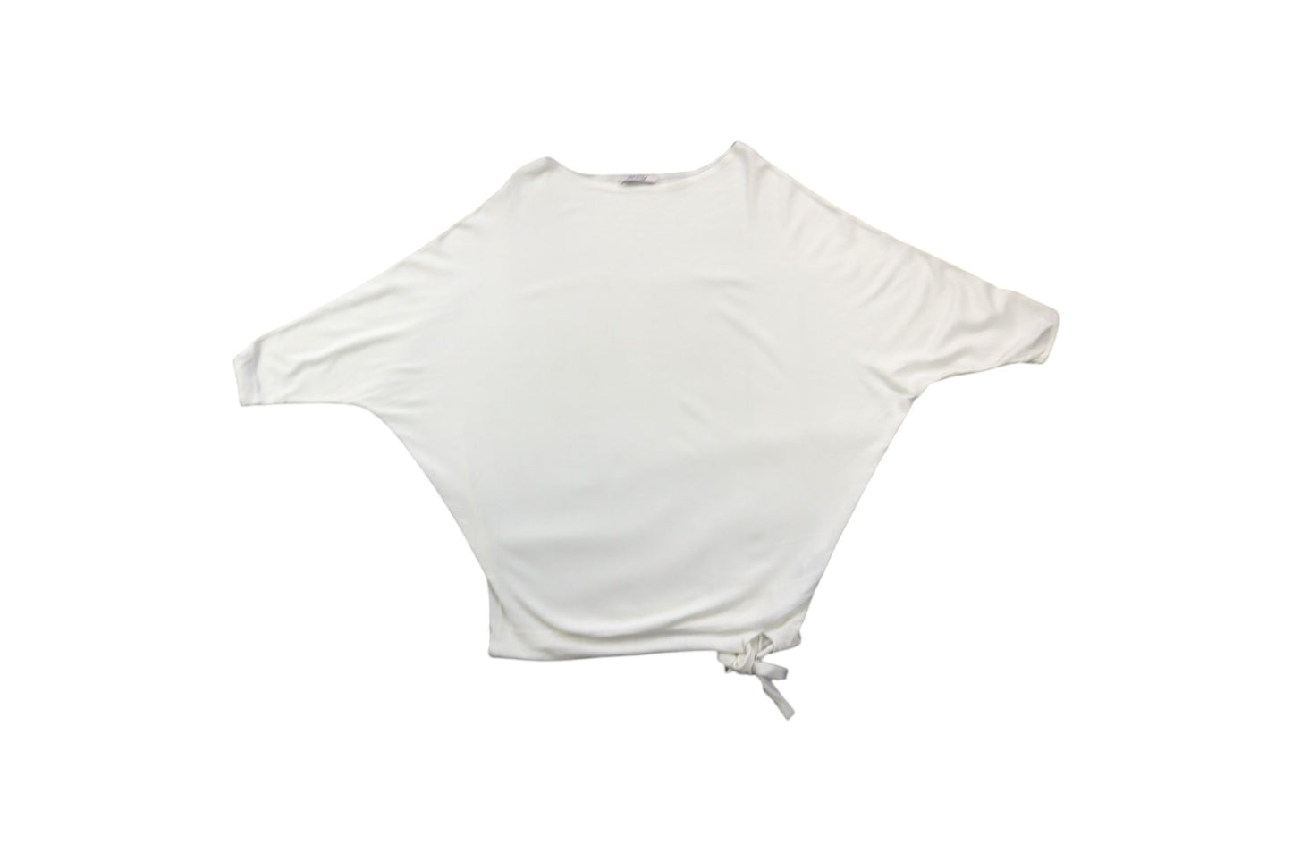 Bílý zavazovací top