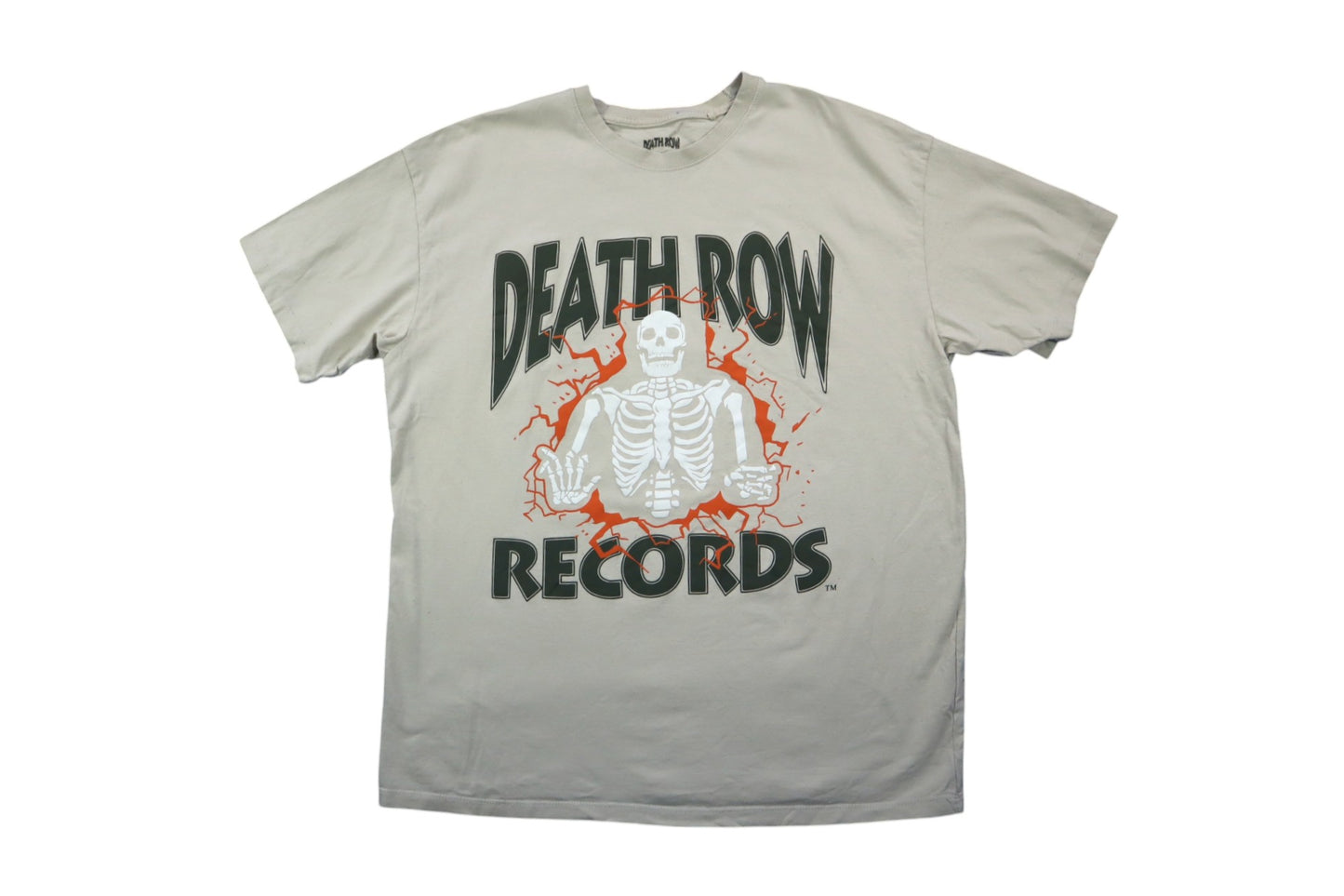 Béžové tričko s potiskem