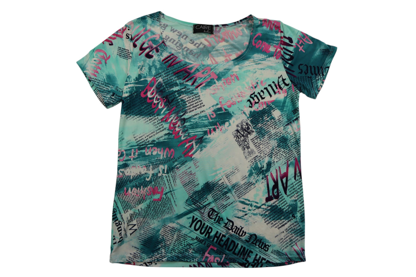 Tričko s divokým vzorem