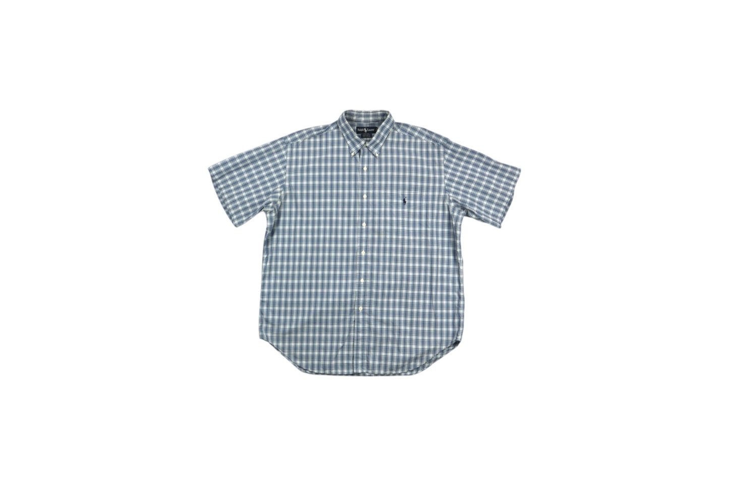 Kostkovaná košile s krátkým rukávem