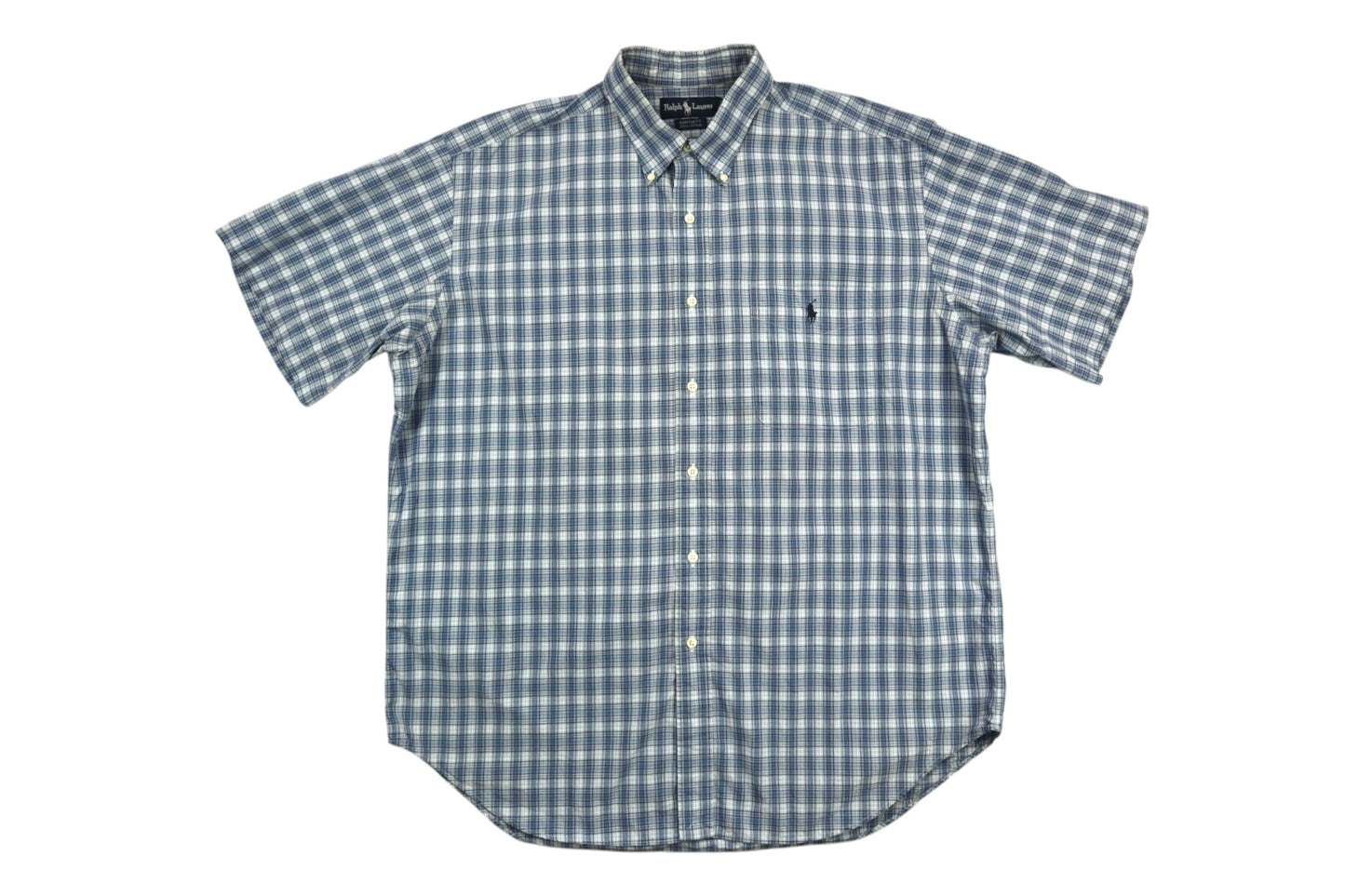 Kostkovaná košile s krátkým rukávem