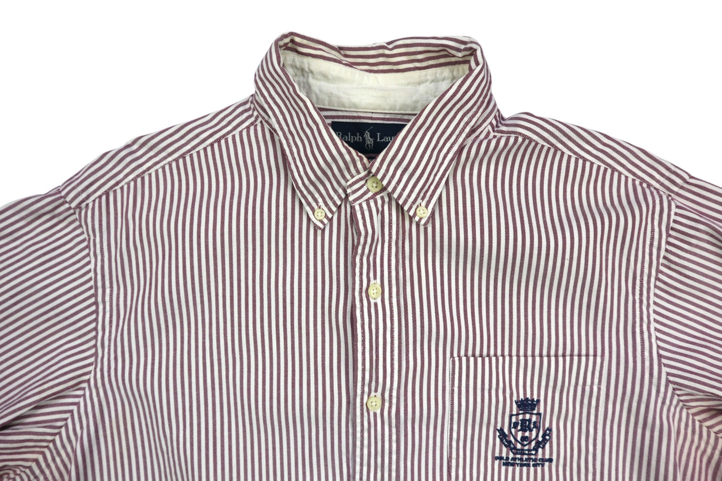 Pruhovaná košile s výšivkou