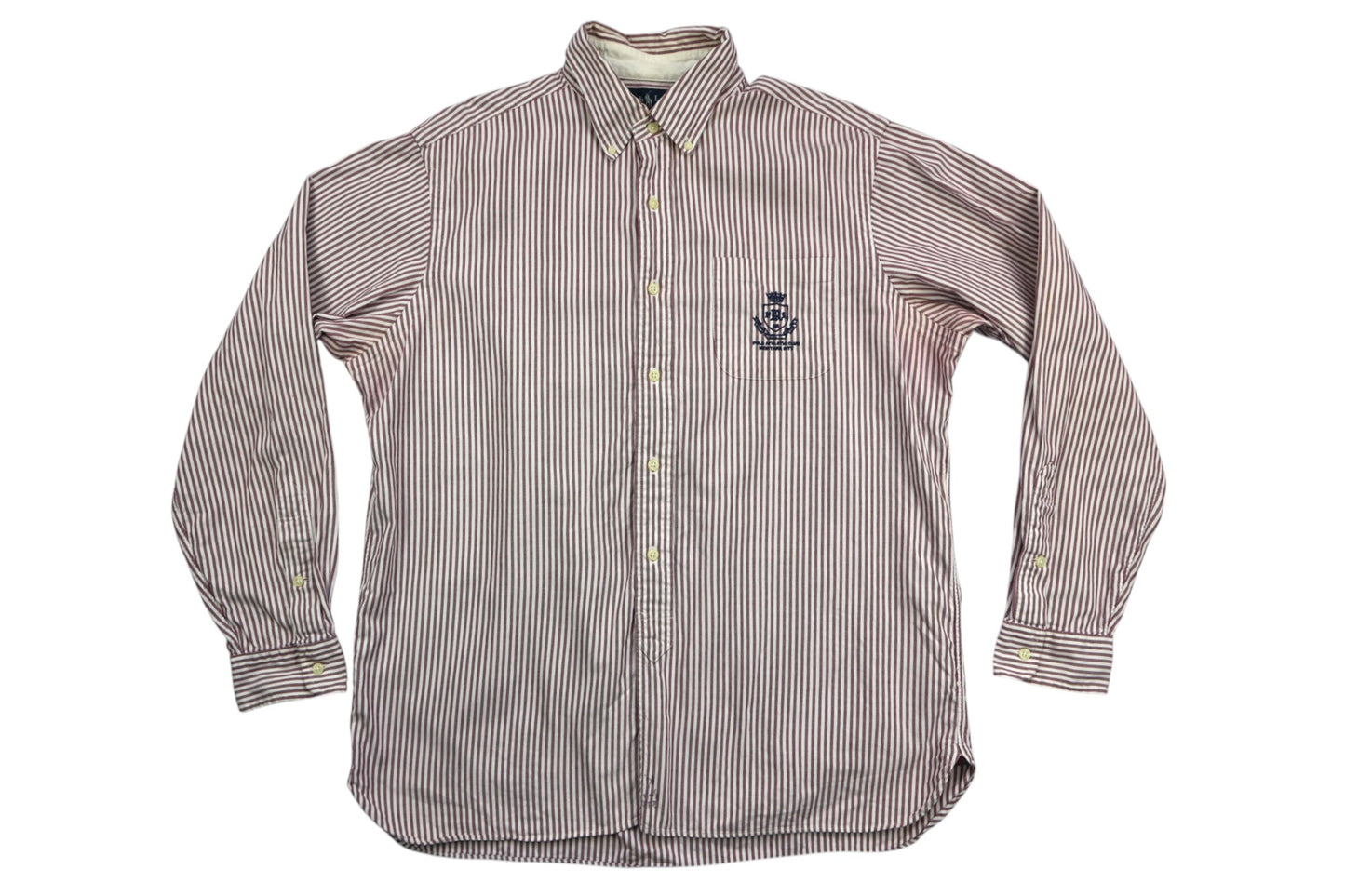 Pruhovaná košile s výšivkou