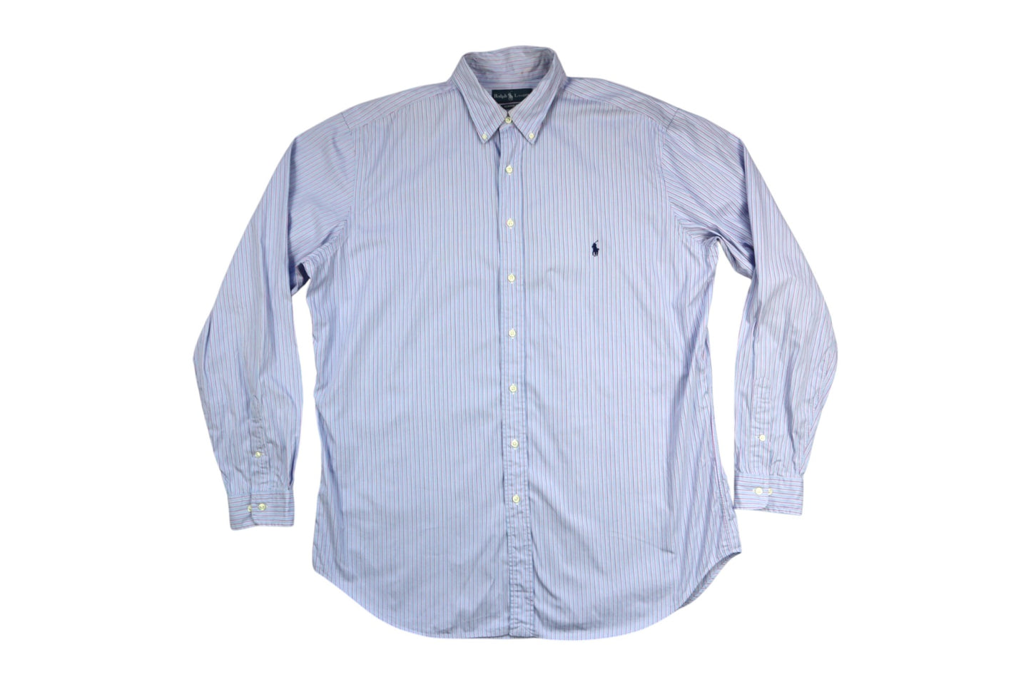 Růžovo-modrá košile