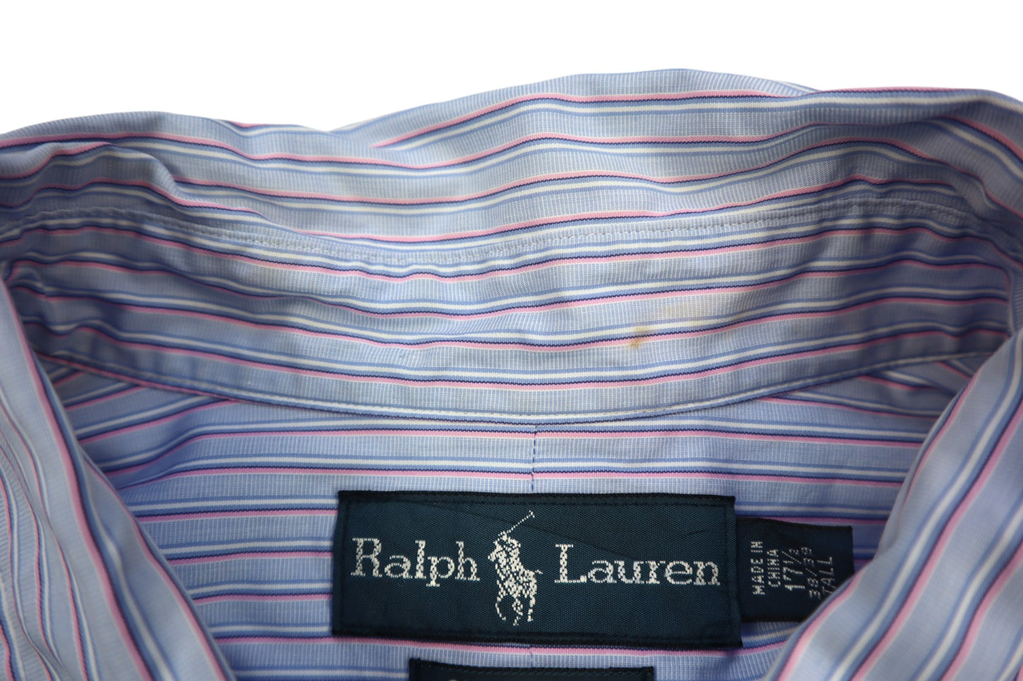 Růžovo-modrá košile