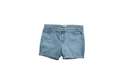 Světlé džínové kraťasy