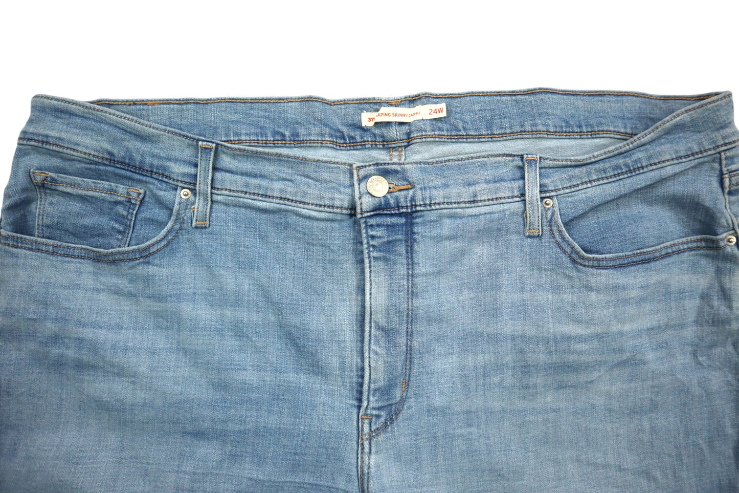 Světlé džínové kraťasy