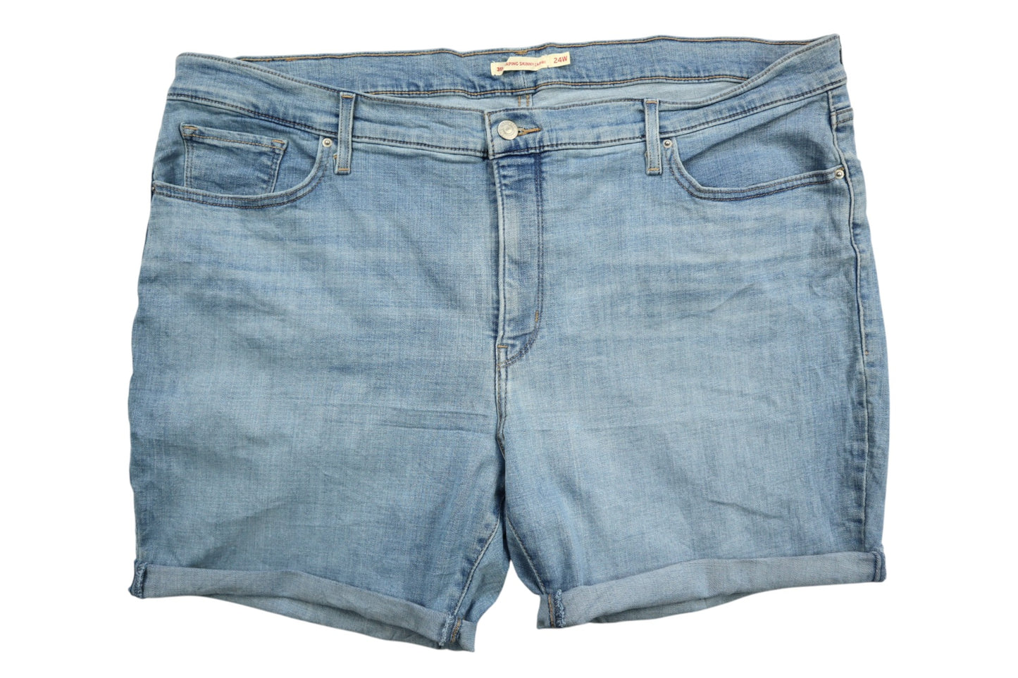 Světlé džínové kraťasy