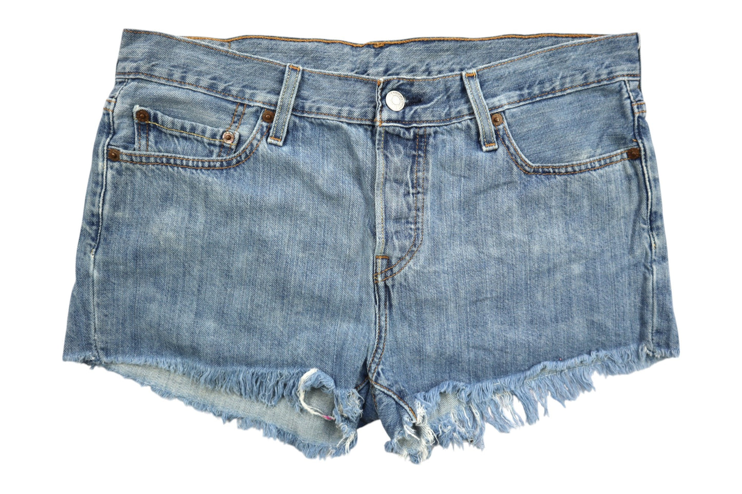 Světle modré roztřepané