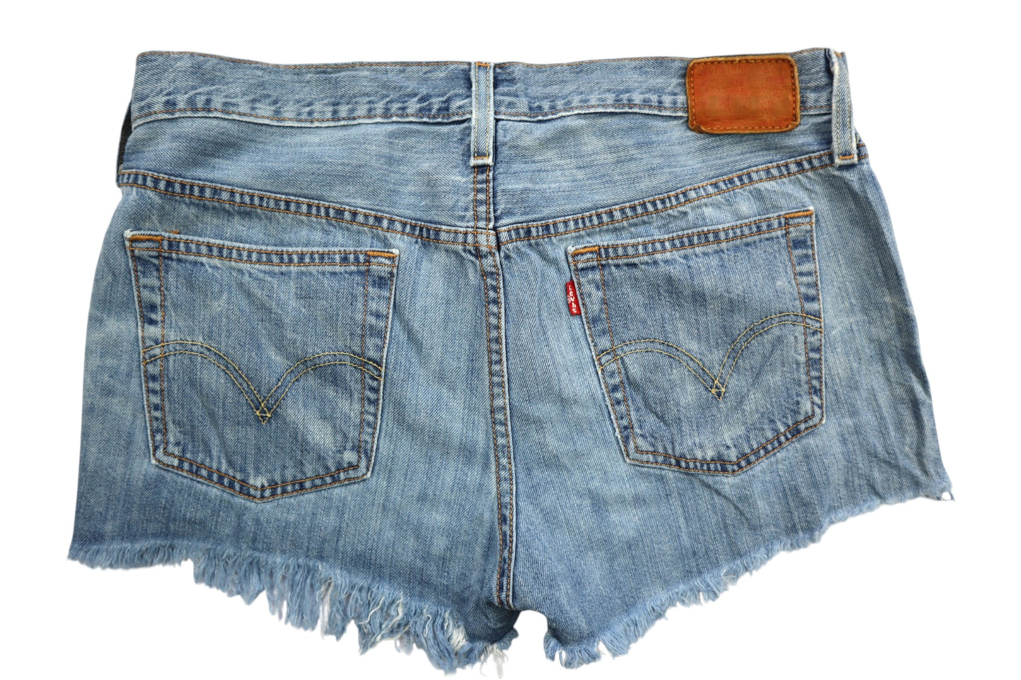 Světle modré roztřepané