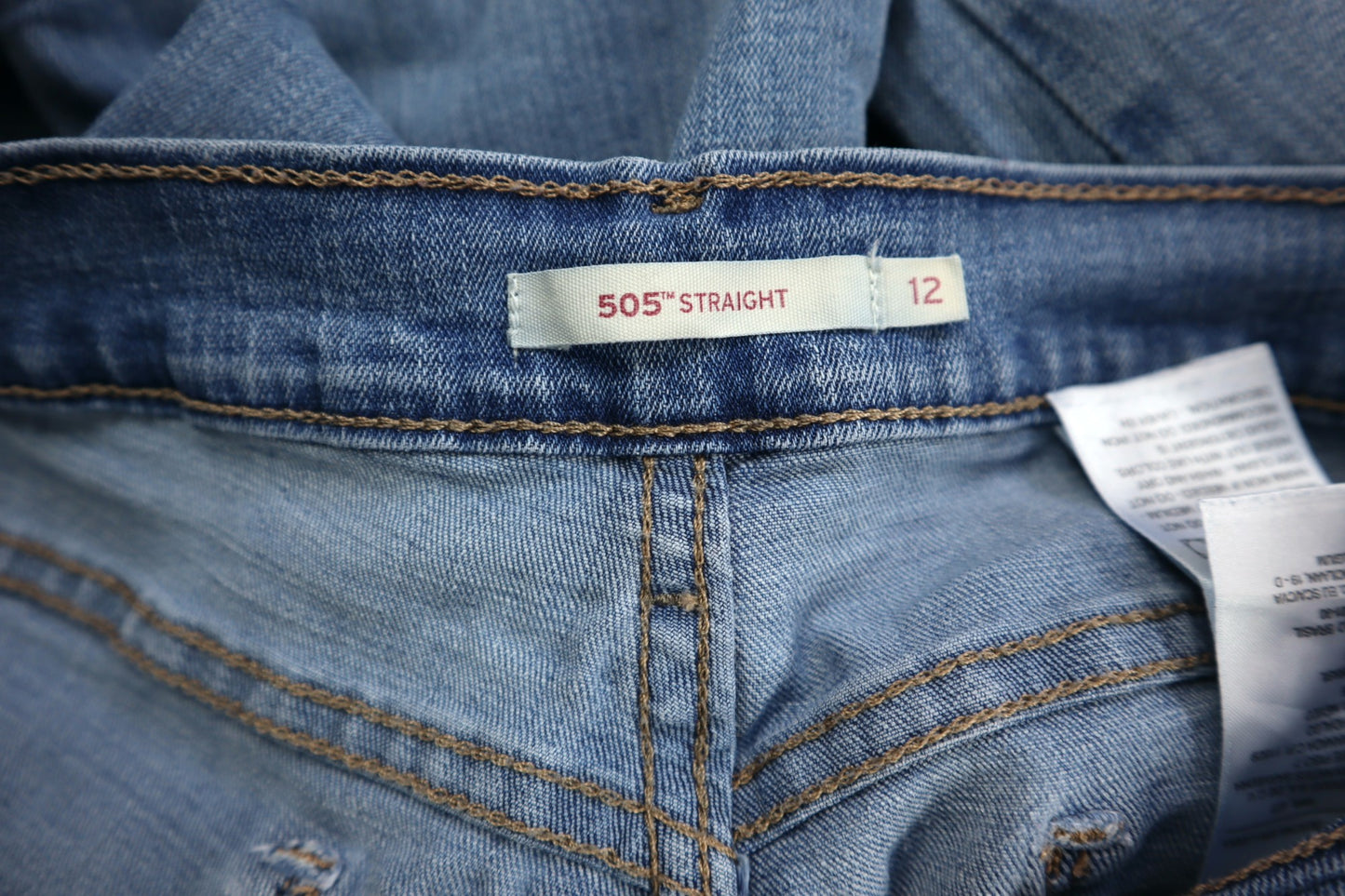 Světlé 505 džíny