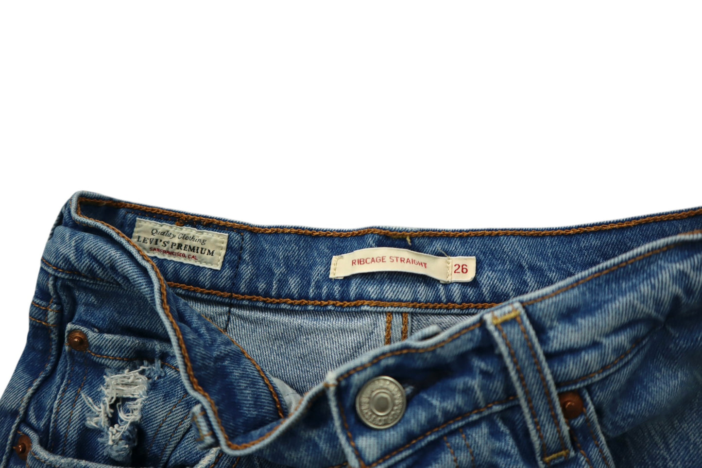 Ribcage straight kraťasy