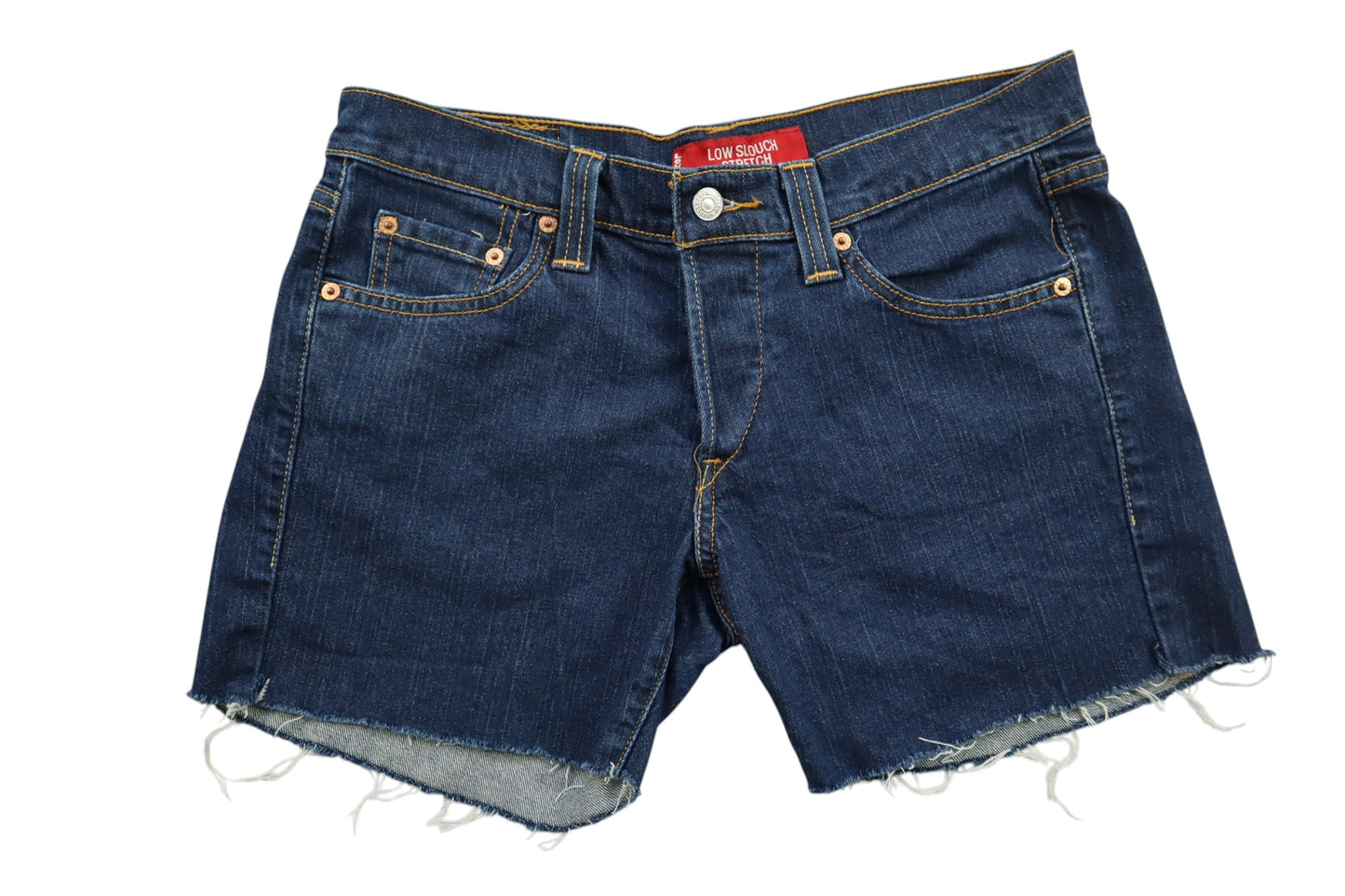 Tmavé džínové kraťasy