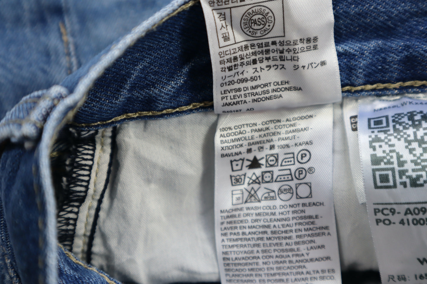 Low straight kraťasy