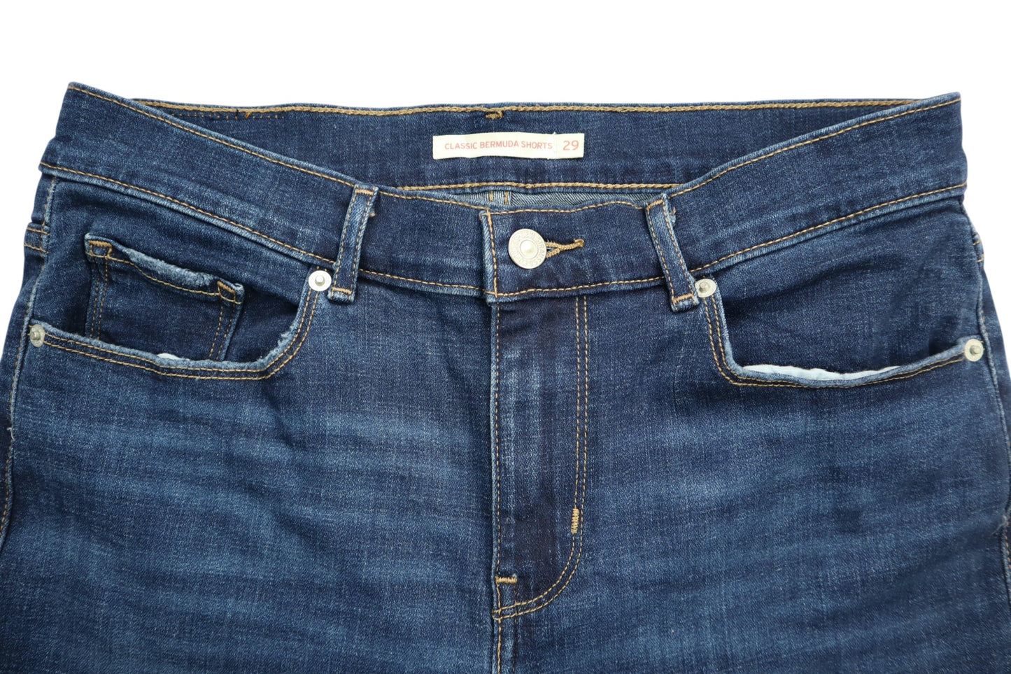 Tmavě modré bermudy