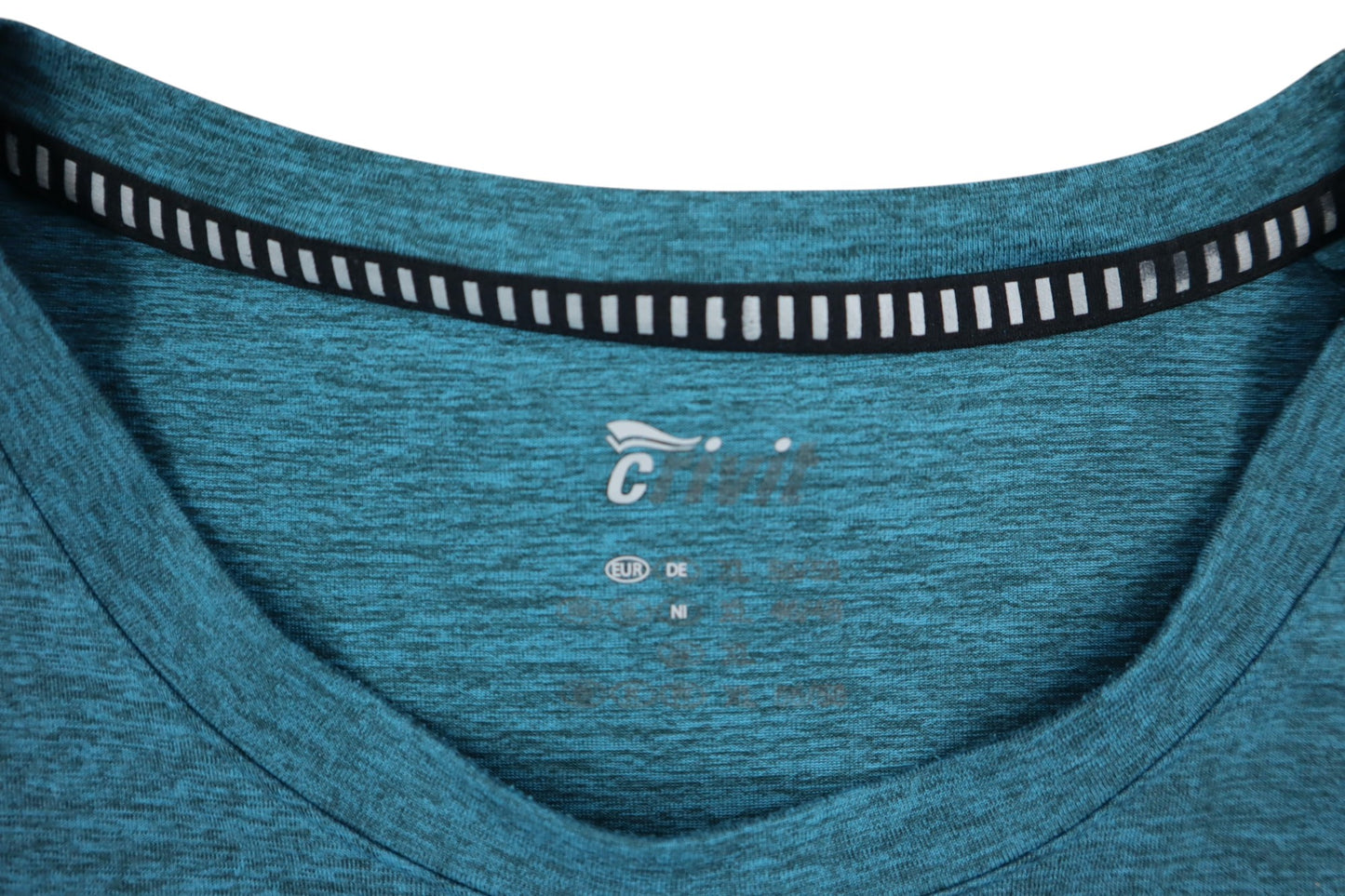 Sportovní tyrkysové tričko