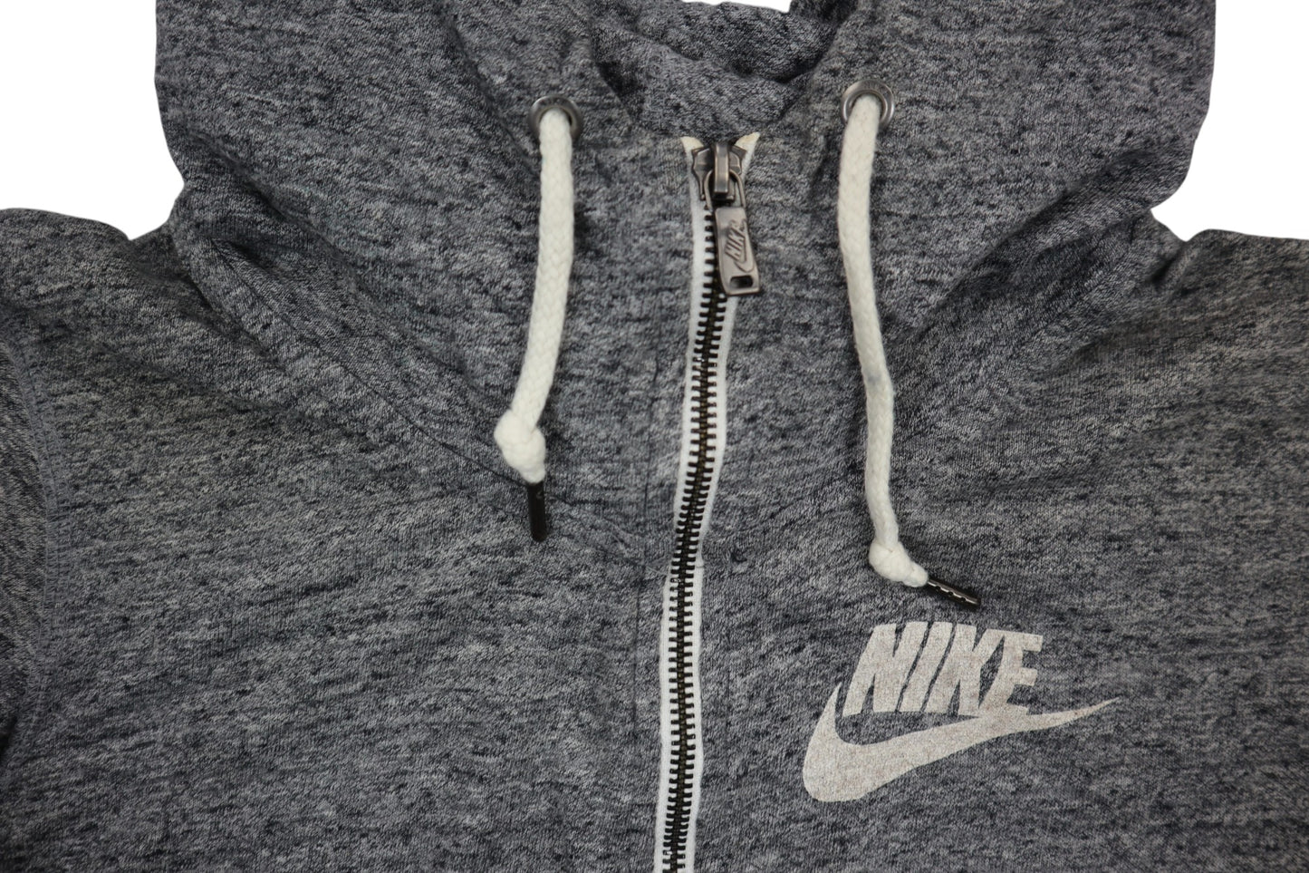 Šedá mikina na zip