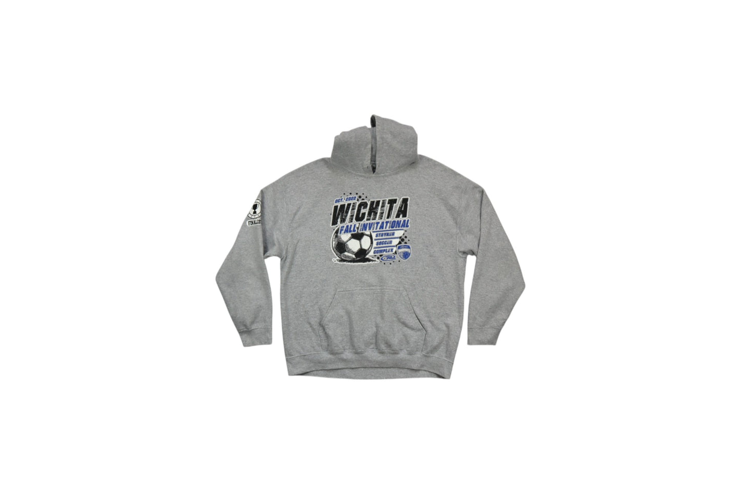 Šedá mikina bez tkaniček