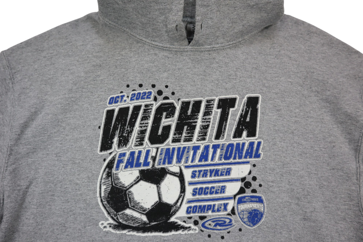 Šedá mikina bez tkaniček