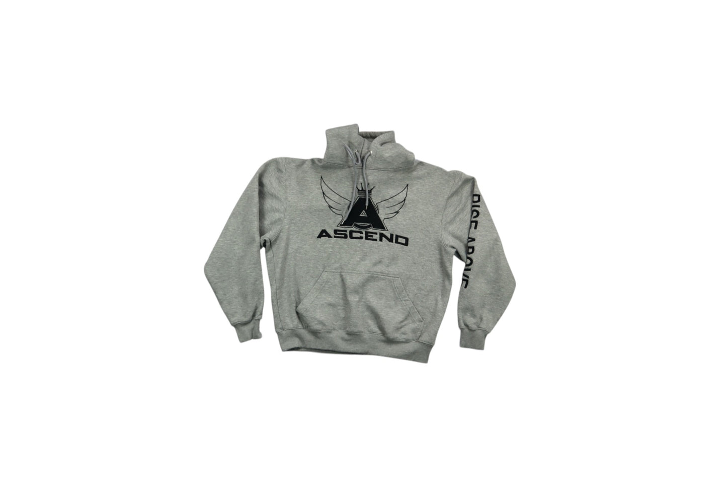 Šedá bavlněná mikina